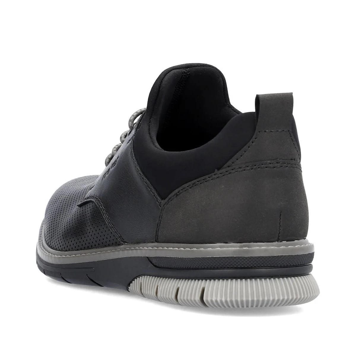 Rieker 14450 Men's Slip-On Shoes in Black - Image 3