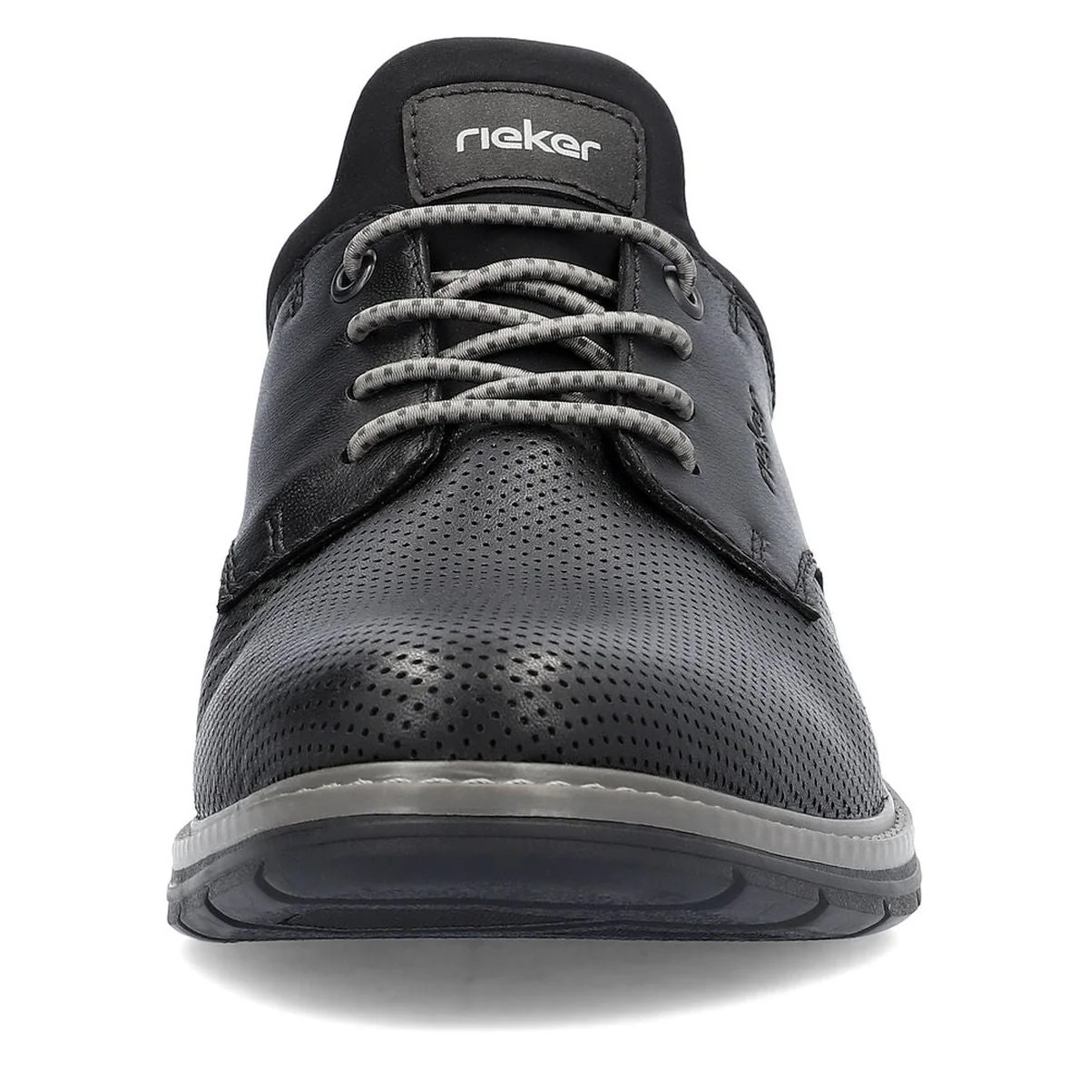 Rieker 14450 Men's Slip-On Shoes in Black - Image 5