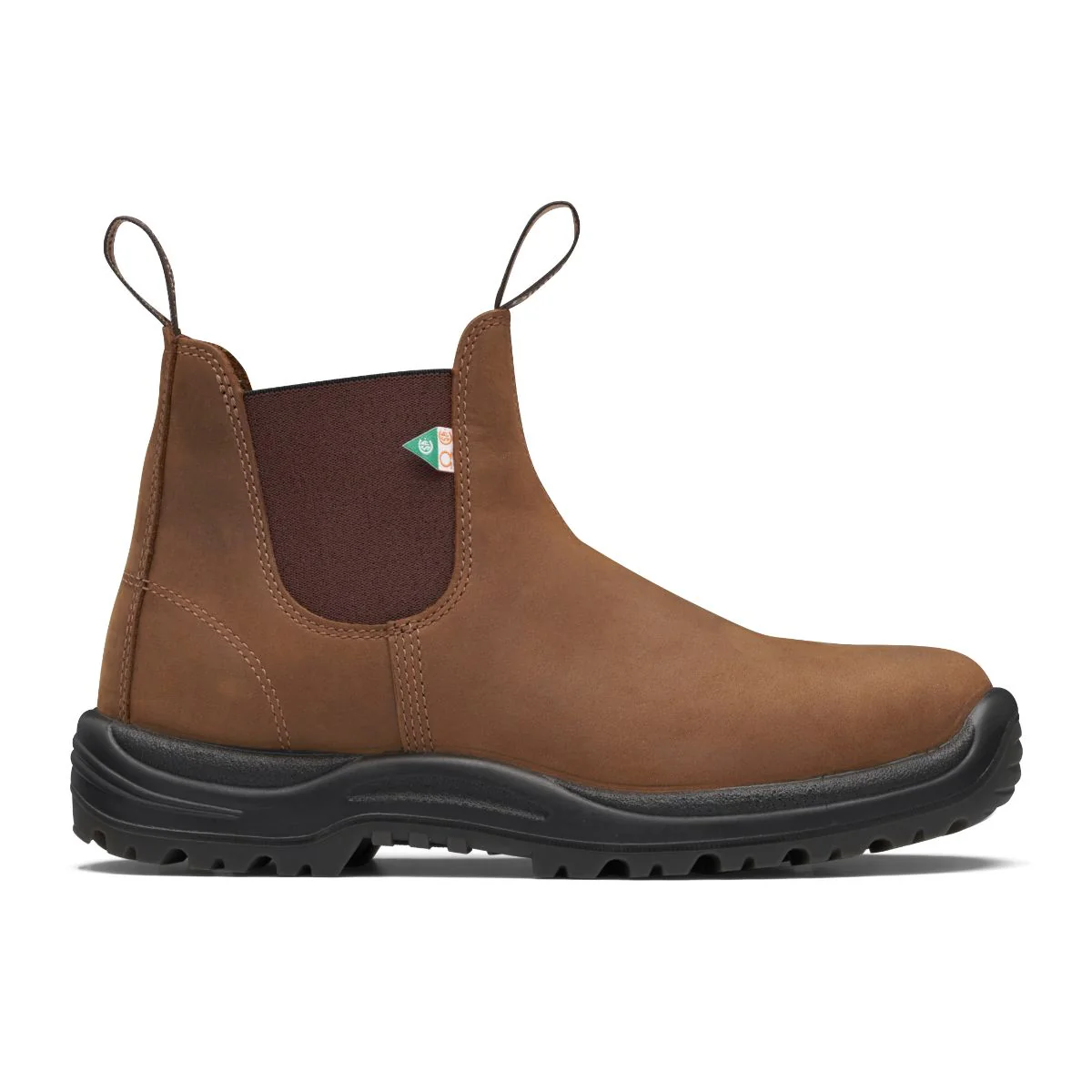 Blundstone 164 Work & Safety Unisex Boot in Saddle Brown - Image 4