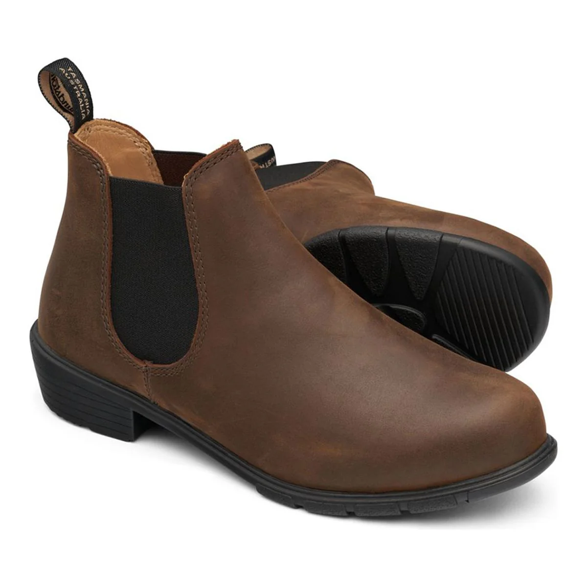 Blundstone 1970 Women's Low Heel Boot in Brown - Image 4