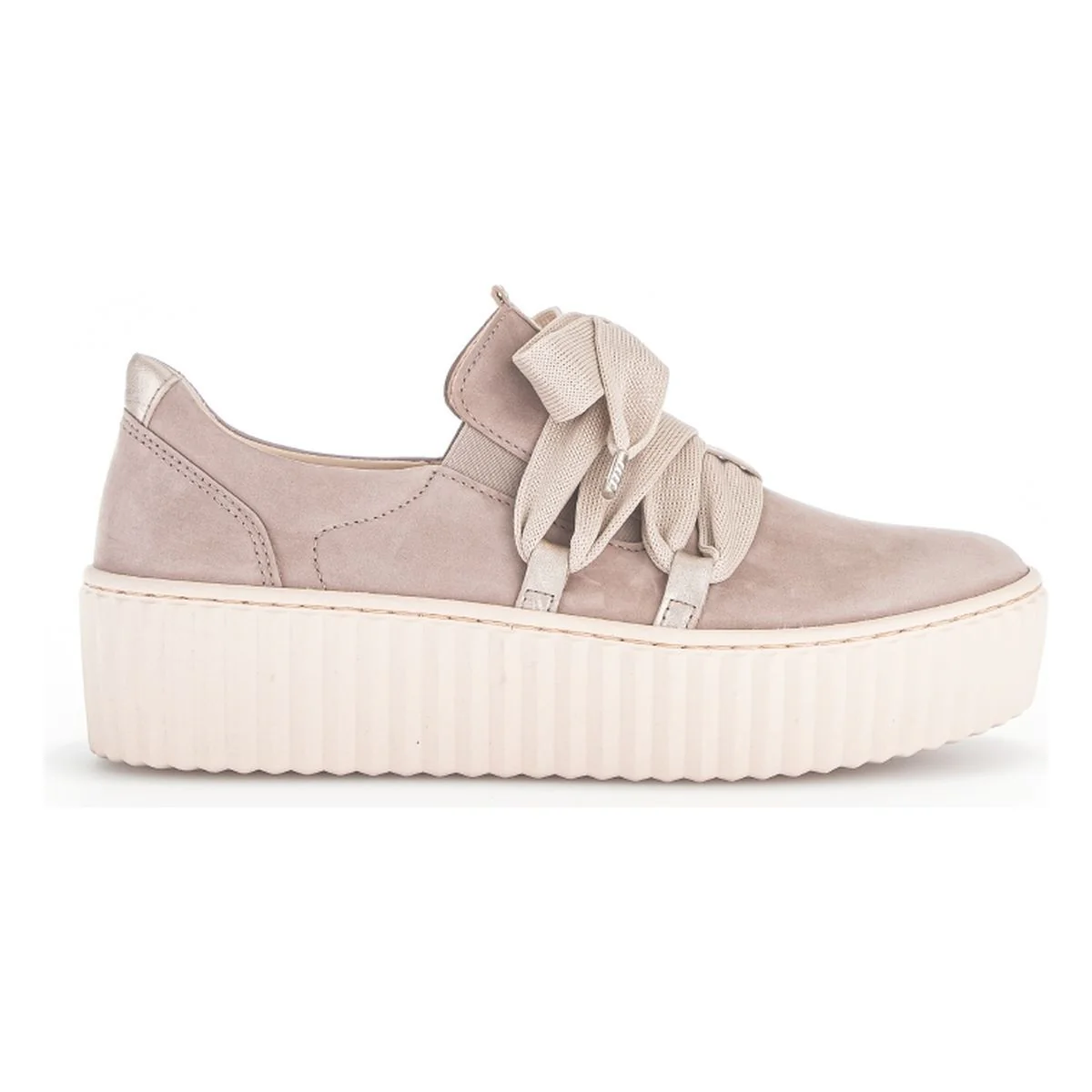 Gabor 202.18 Premium Platform Bow Sneaker – Light Rose