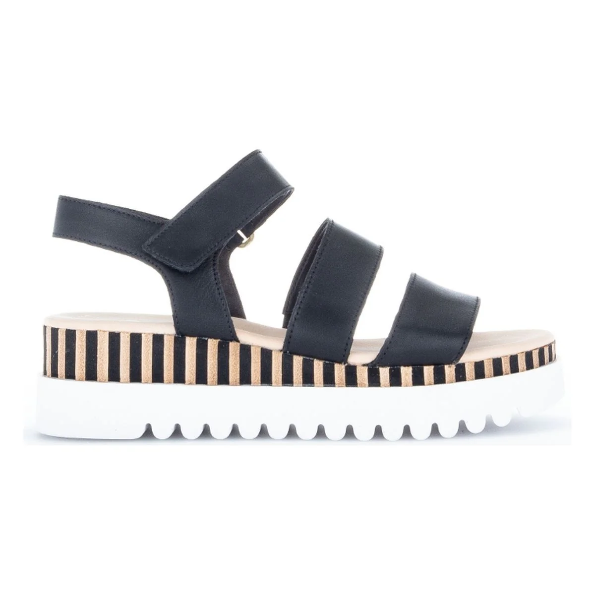 Gabor 660.27 Leather Wedge – Black