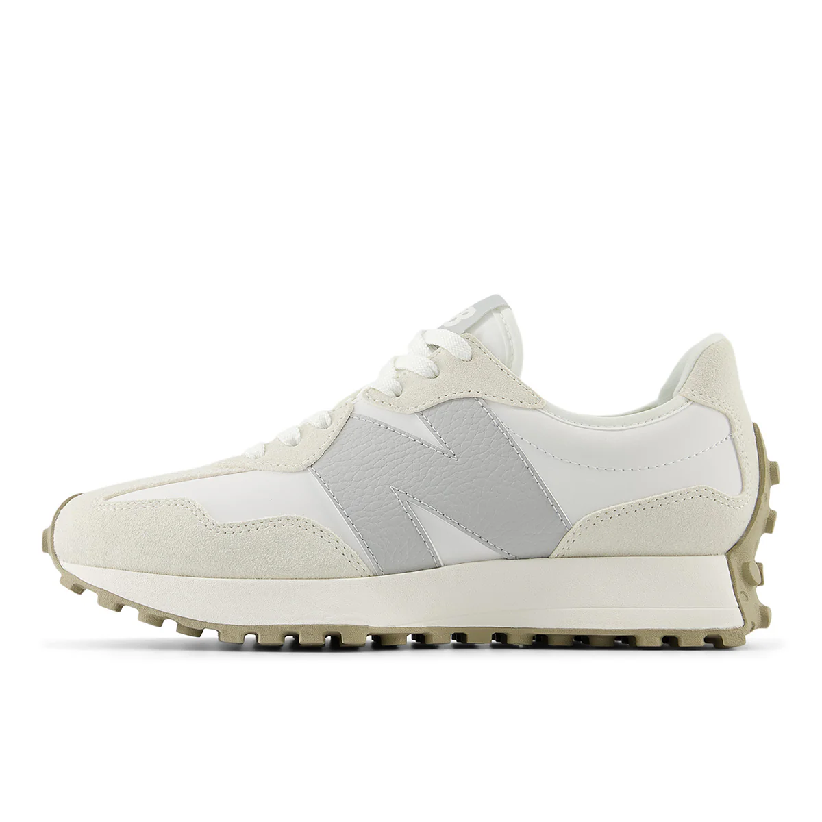New Balance Women’s 327 Classic Retro Runner — Sea Salt/Grey - Image 2