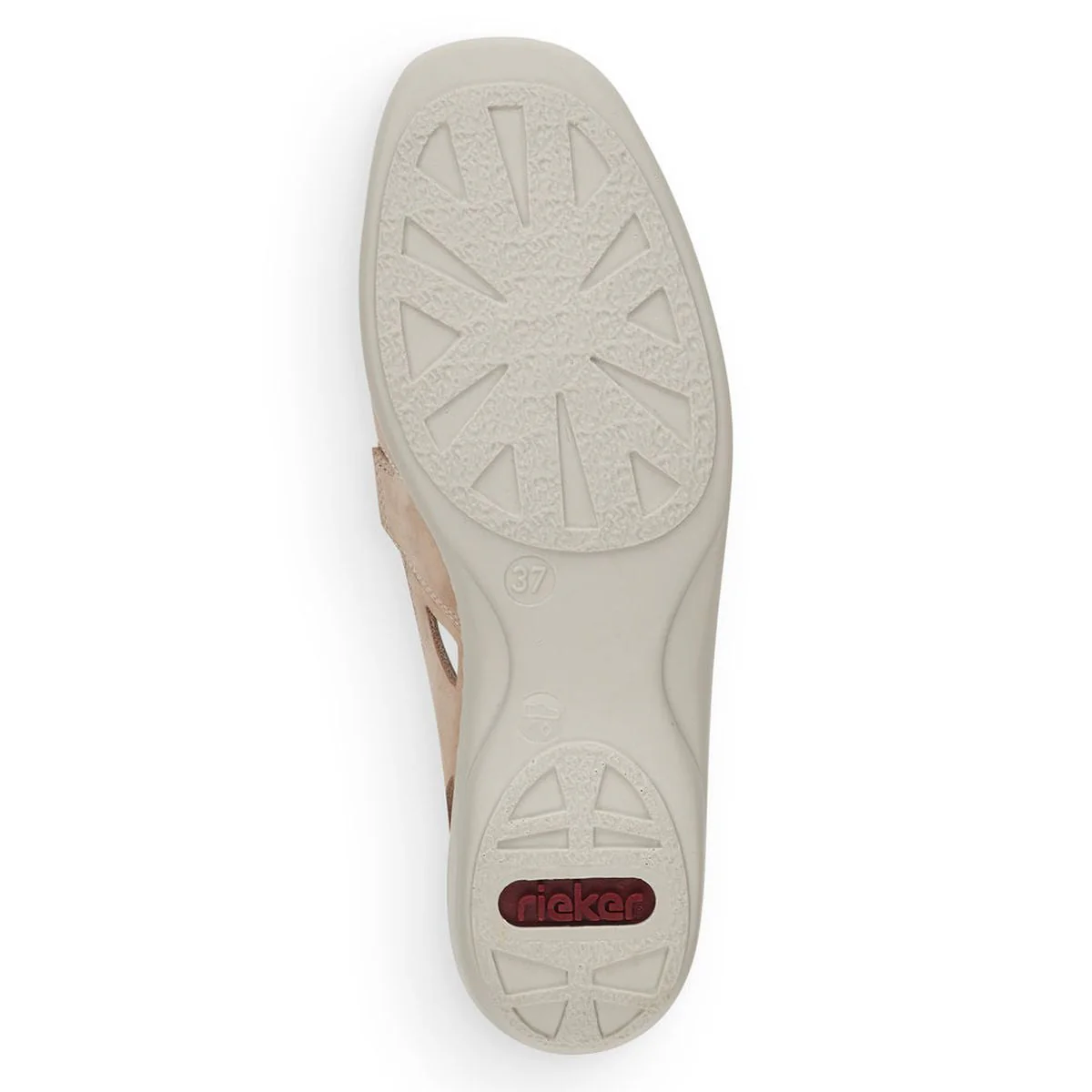 Rieker 41385 Women's Casual Slip-On in Beige - Image 6