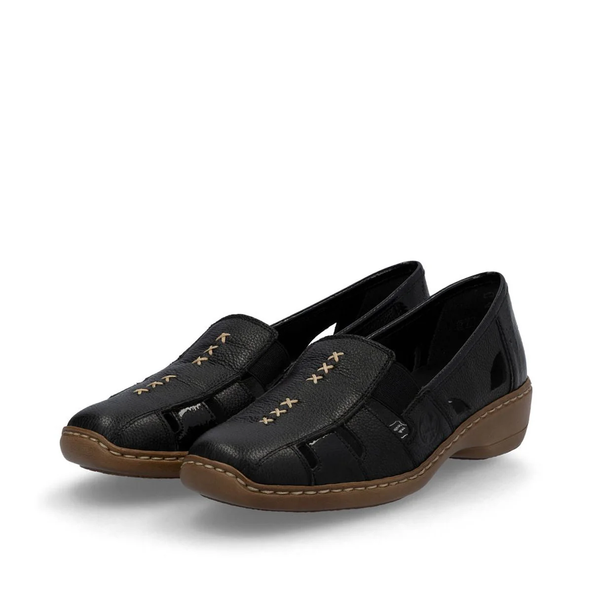 Rieker 41385 Women's Casual Slip-On in Black - Image 5