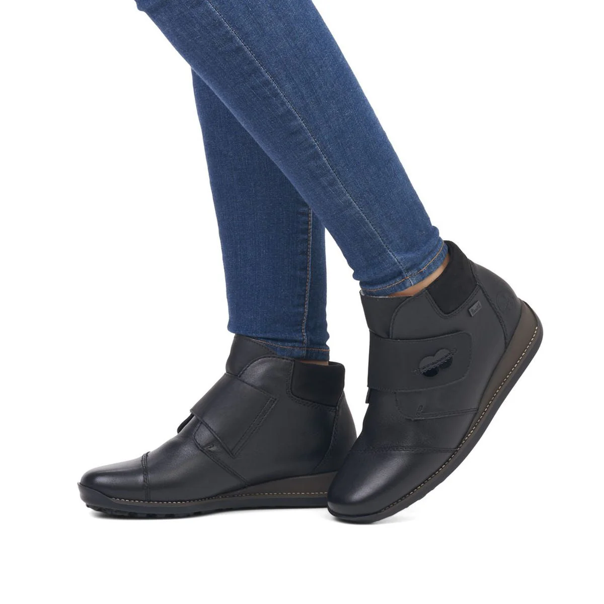 Rieker Velcro Ankle Boot 44255 - Image 7