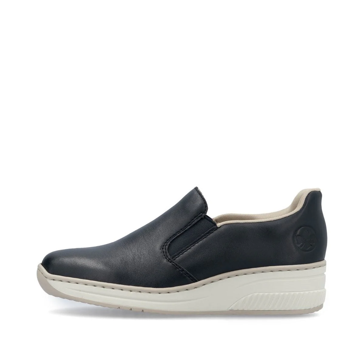 Rieker 48761 Women's Slip-On Shoe in Blue - Image 3