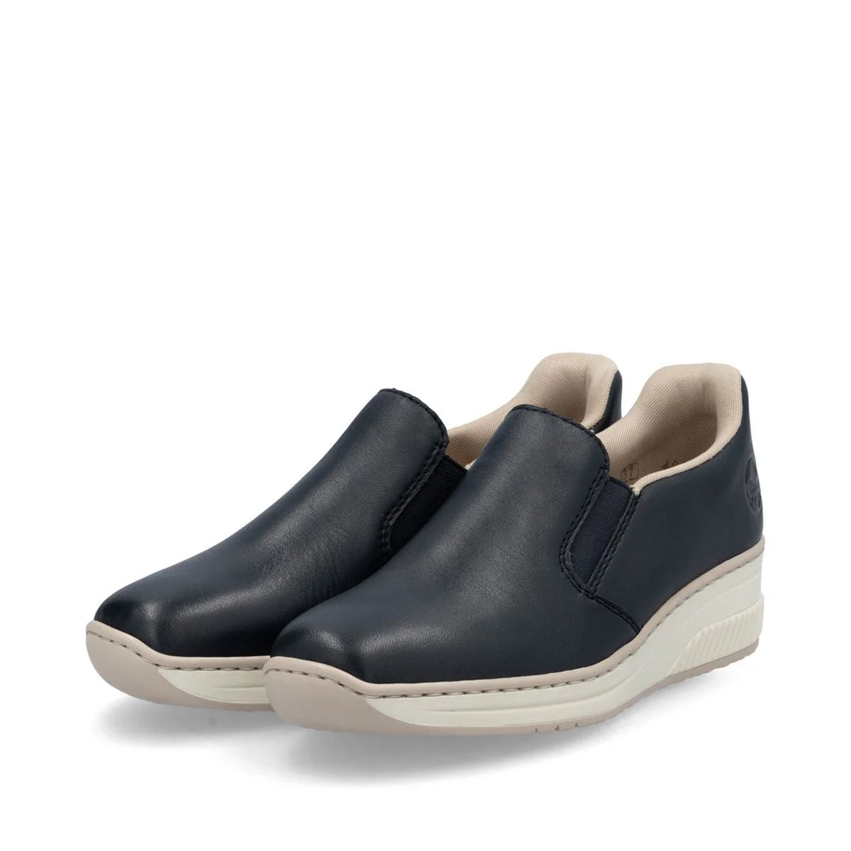 Rieker 48761 Women's Slip-On Shoe in Blue - Image 5