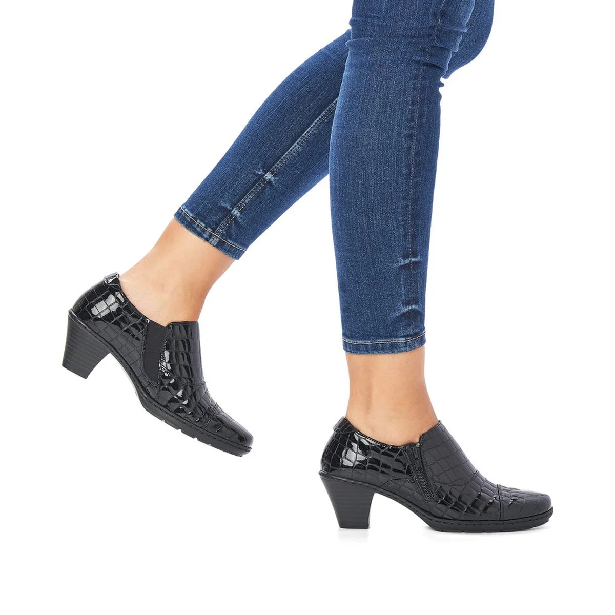 57173 Low Heel Slip On Shootie - Image 8