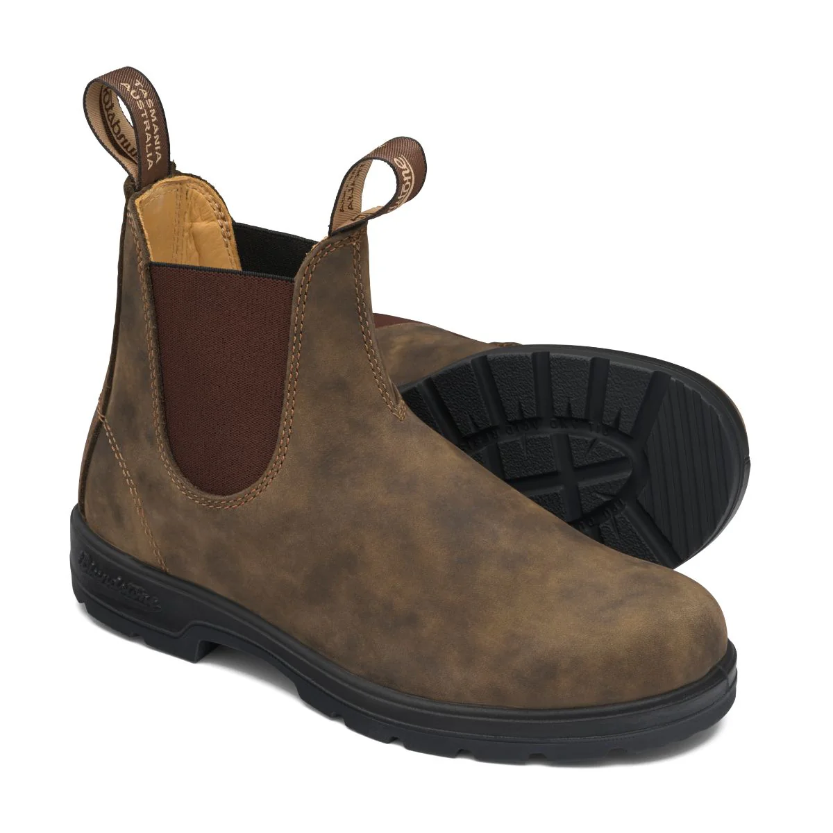 Blundstone 585 Original Classic Unisex Boot in Rustic Brown - Image 4