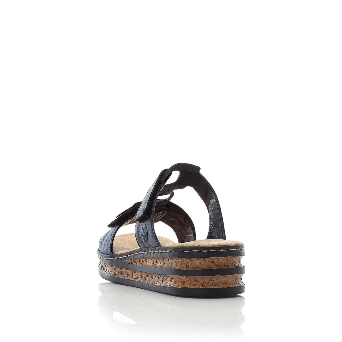 Rieker 62936 Mule Sandals in Blue - Image 3