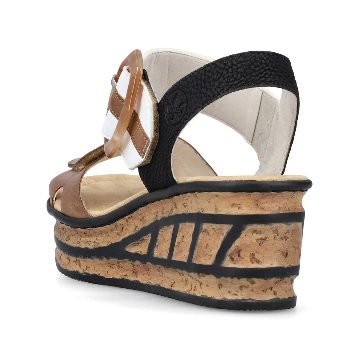 68176 2-Strap Wedge Sandal - Image 3