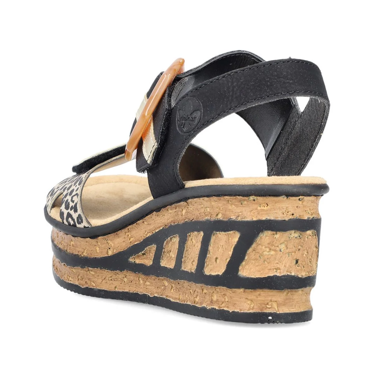 68176 2-Strap Wedge Sandal - Image 3