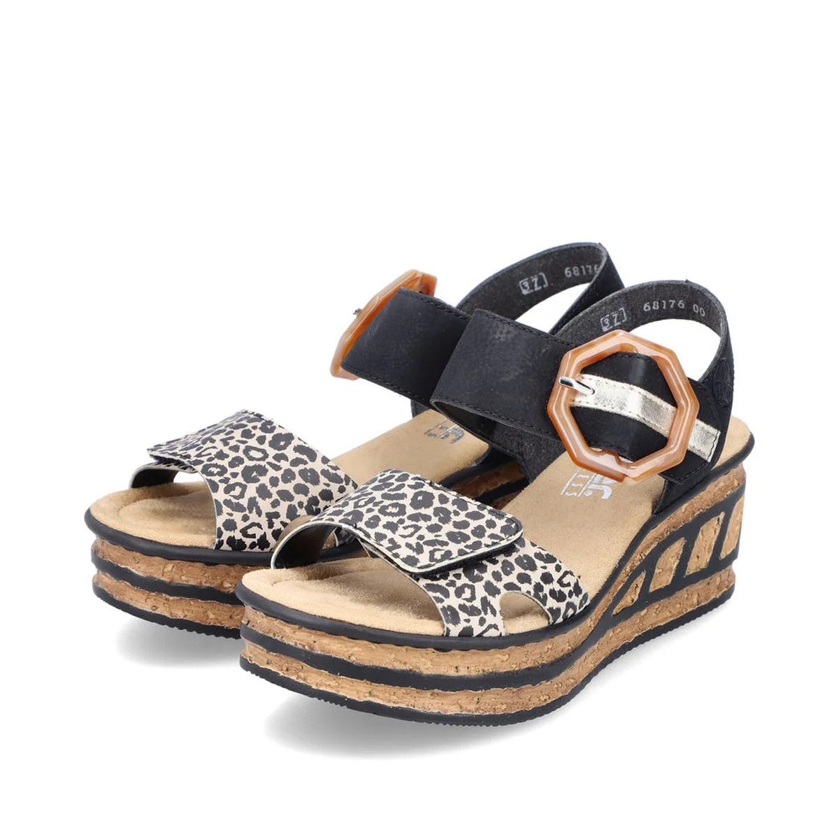 68176 2-Strap Wedge Sandal - Image 5