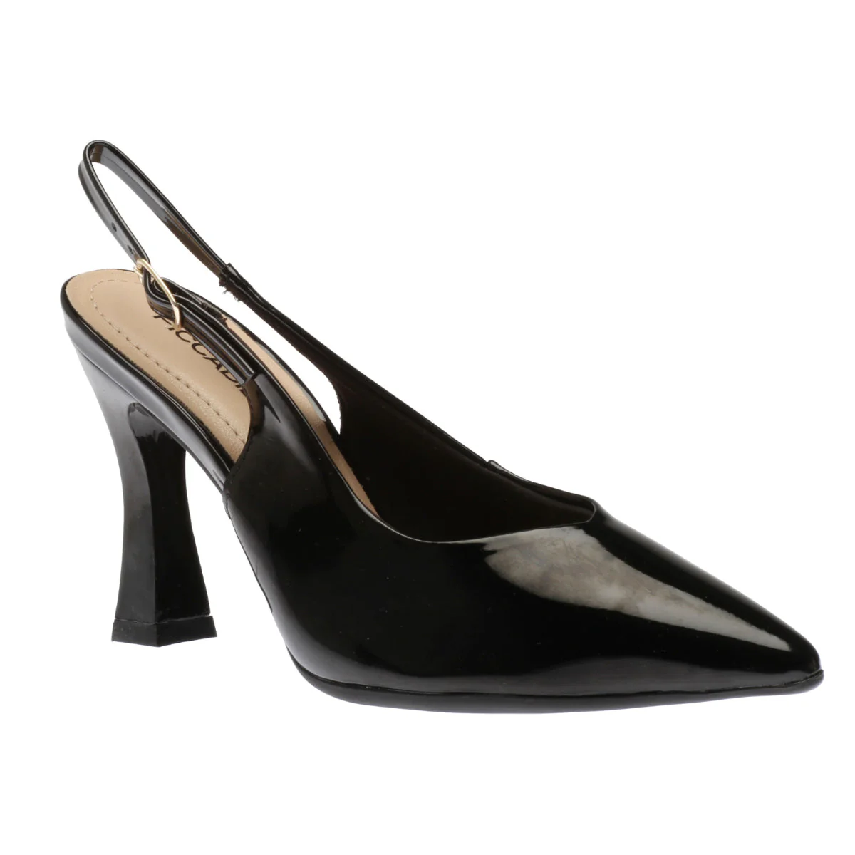 Womans Sling Back Closed Toe Dress Heel 749034