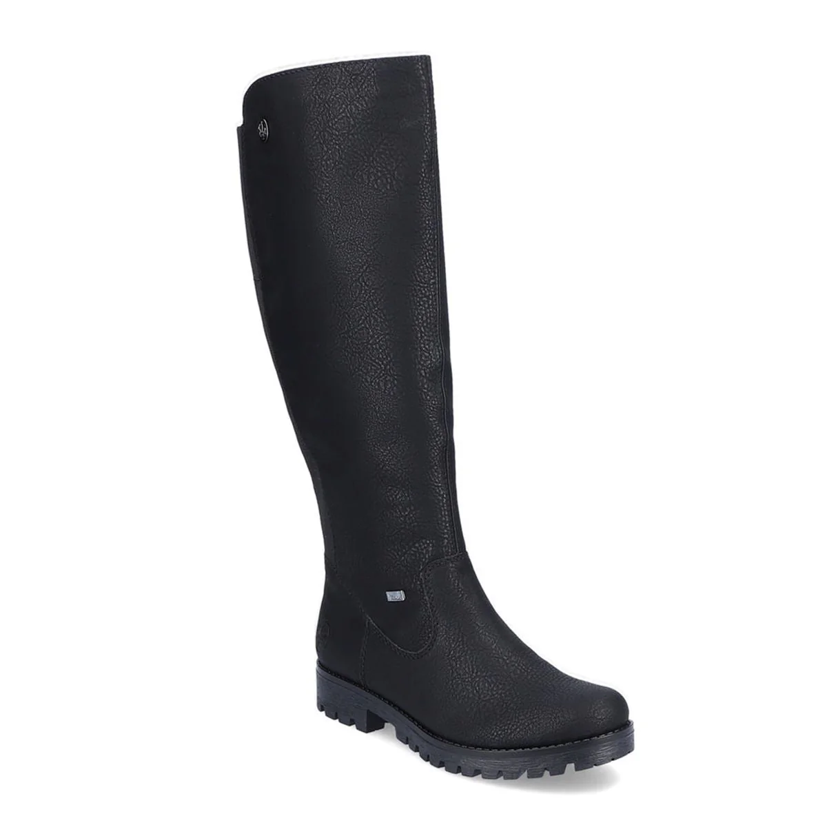 78554 Midnight Black High Boots with RiekerTEX