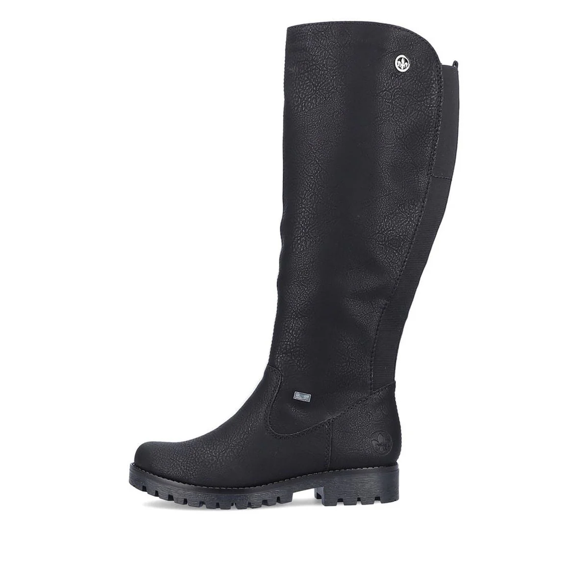 78554 Midnight Black High Boots with RiekerTEX - Image 4