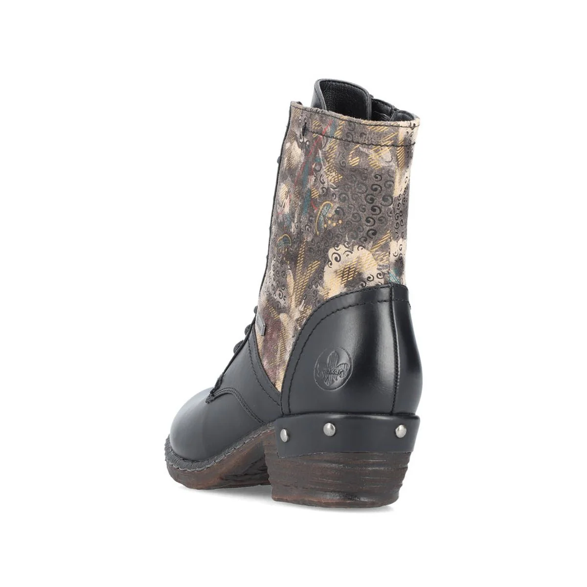 Rieker 93614 Patterned Lace Up Boots - Image 3