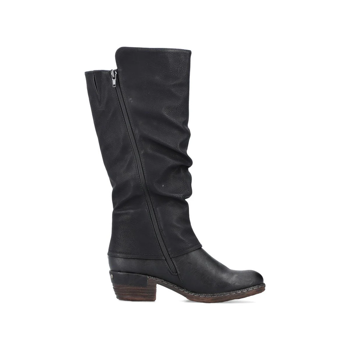 93655 Zipper High Boots - Image 2