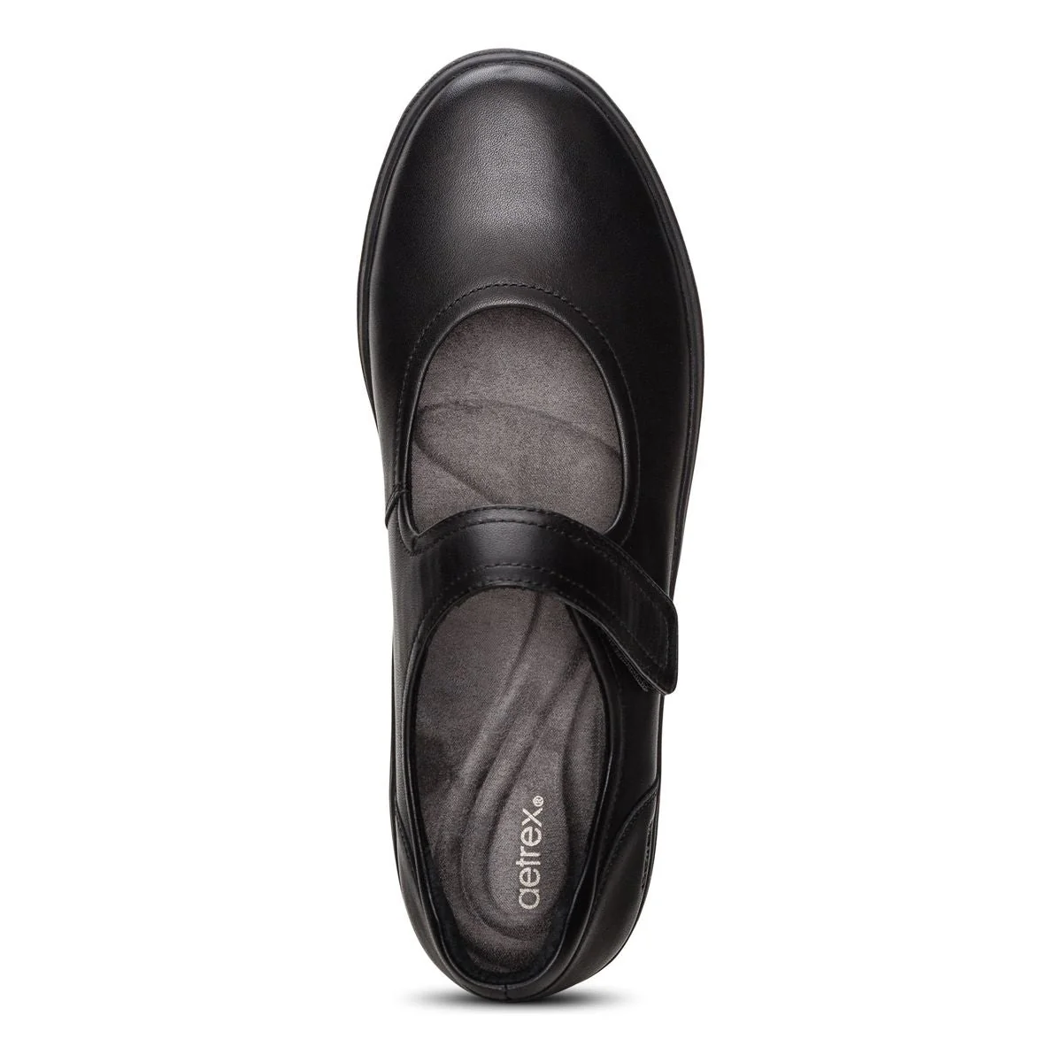 Aetrex Erica Women's Mary Jane Flats – Black - Image 5