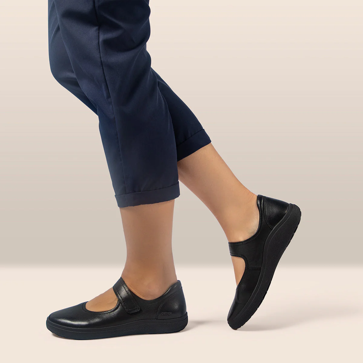 Aetrex Erica Women's Mary Jane Flats – Black - Image 6