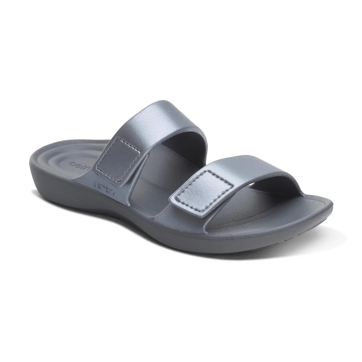 Aetrex Kaia Women's Two Band Slide - Image 2