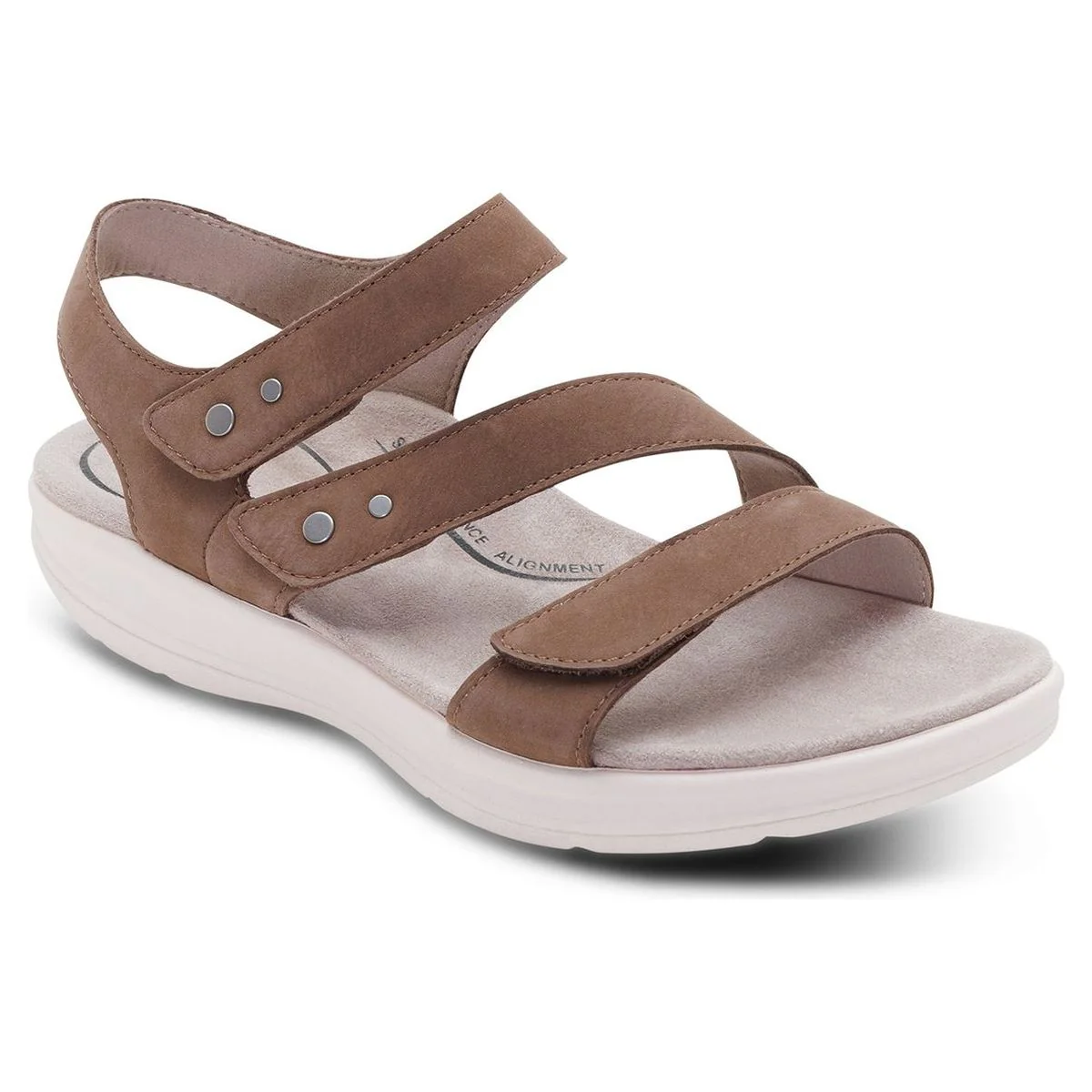 Aetrex Savannah Women's Adjustable Quarter Strap Sandal - Image 2