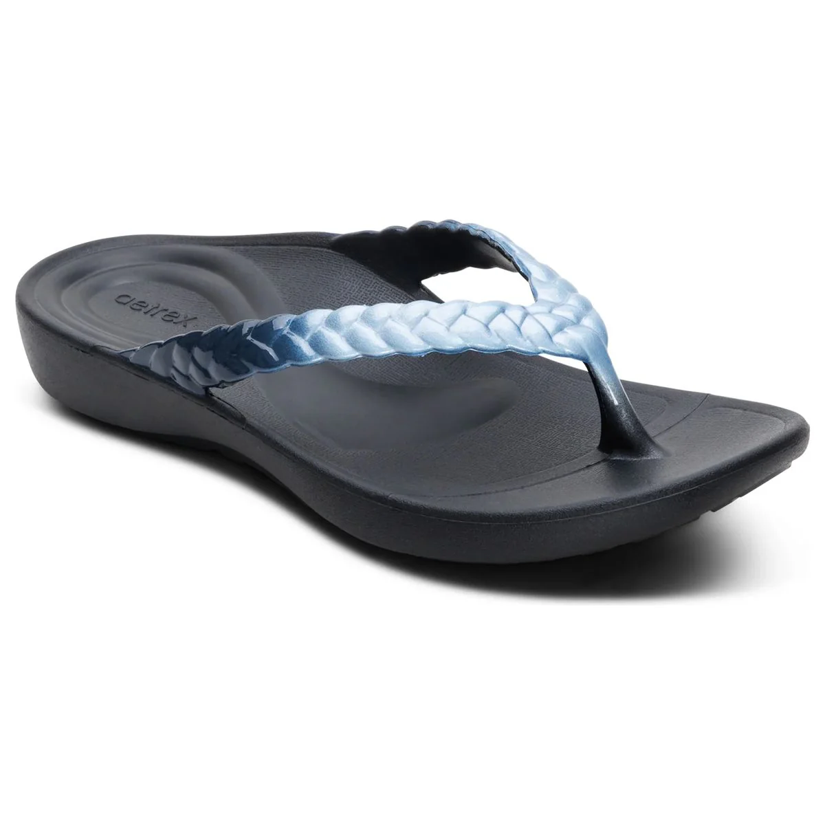 Aetrex Vicki Women's Braided Thong Sandal