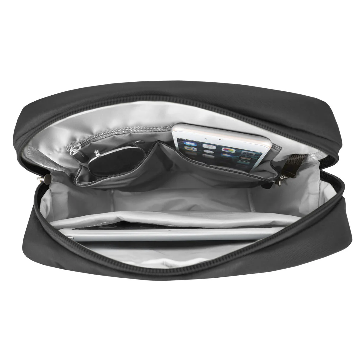 Travelon Unisex Anti-Theft Classic Tour Bag in Black - Image 8