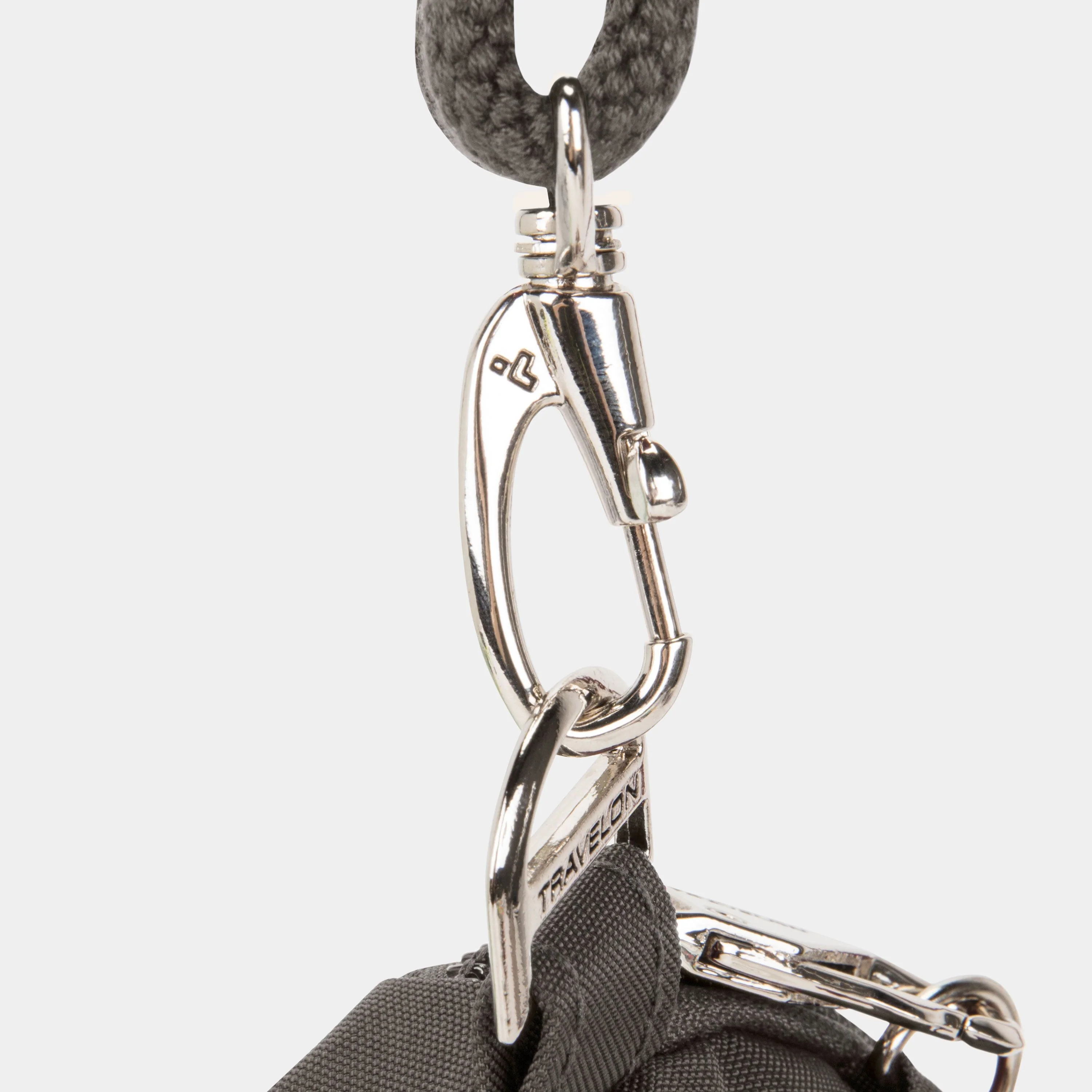 Travelon Anti-Theft Essentials Mini Asymmetric Crossbody in Smoke - Image 6