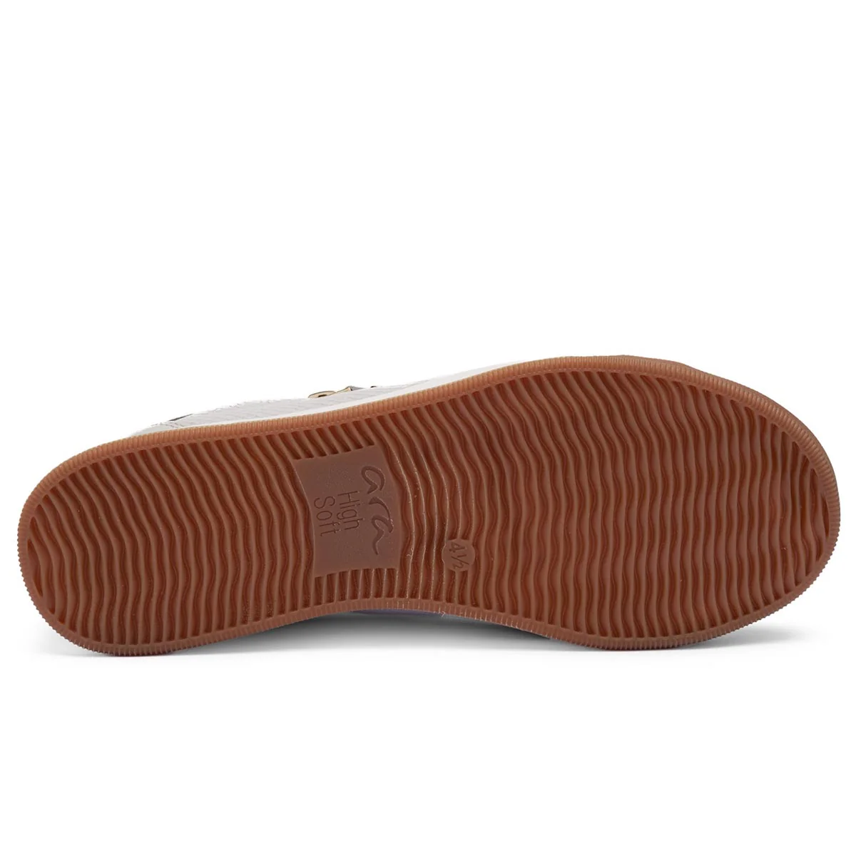 Ara Rei-Low Women's Zip Sneaker in Nebbia Weiss - Image 4