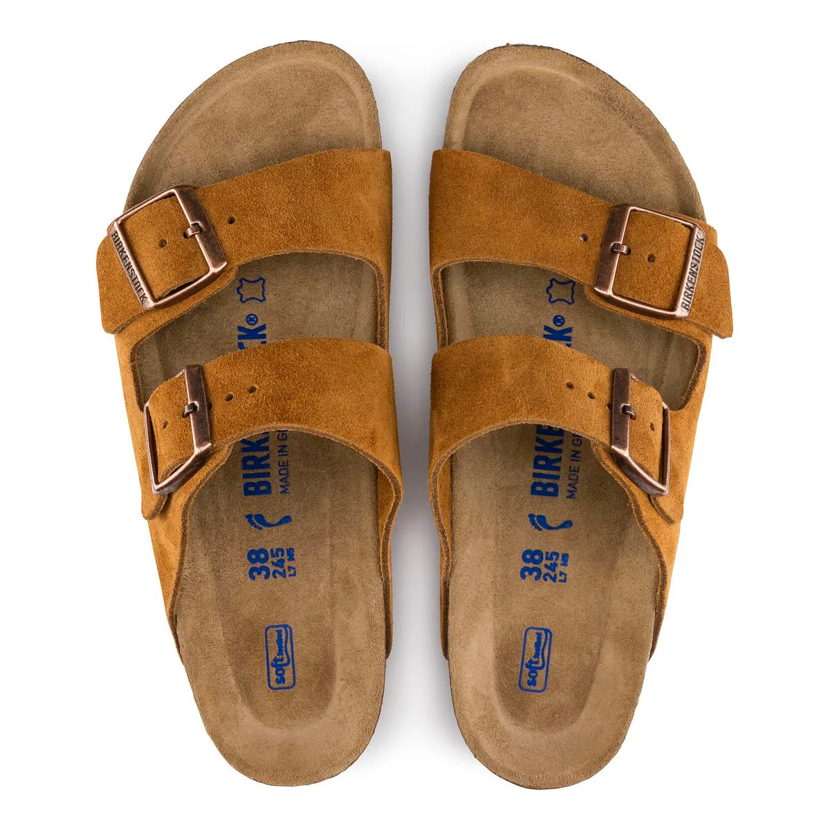 Birkenstock Arizona Soft Footbed — Mink Suede - Image 3