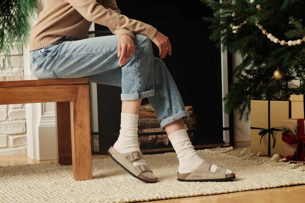 Birkenstock Arizona Soft Footbed — Taupe Suede - Image 5