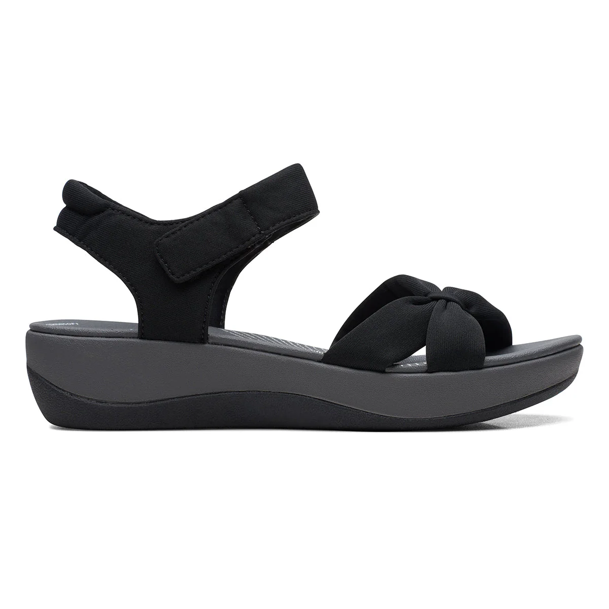Clarks Arla Shore Women's Sandals in Black - Image 2