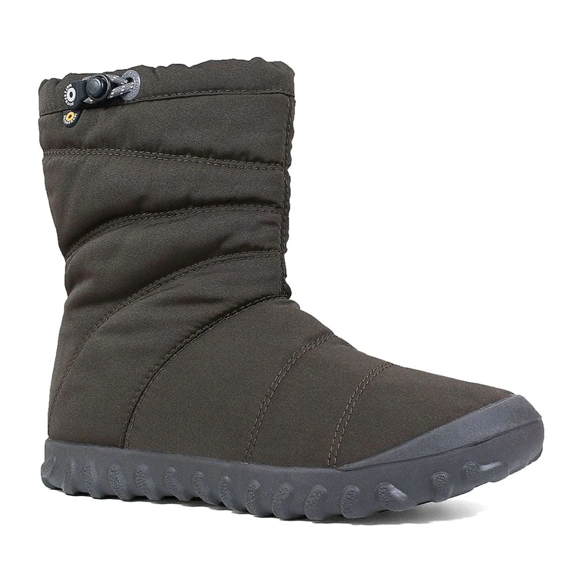 B Puffy Winter Boots Mid Cut