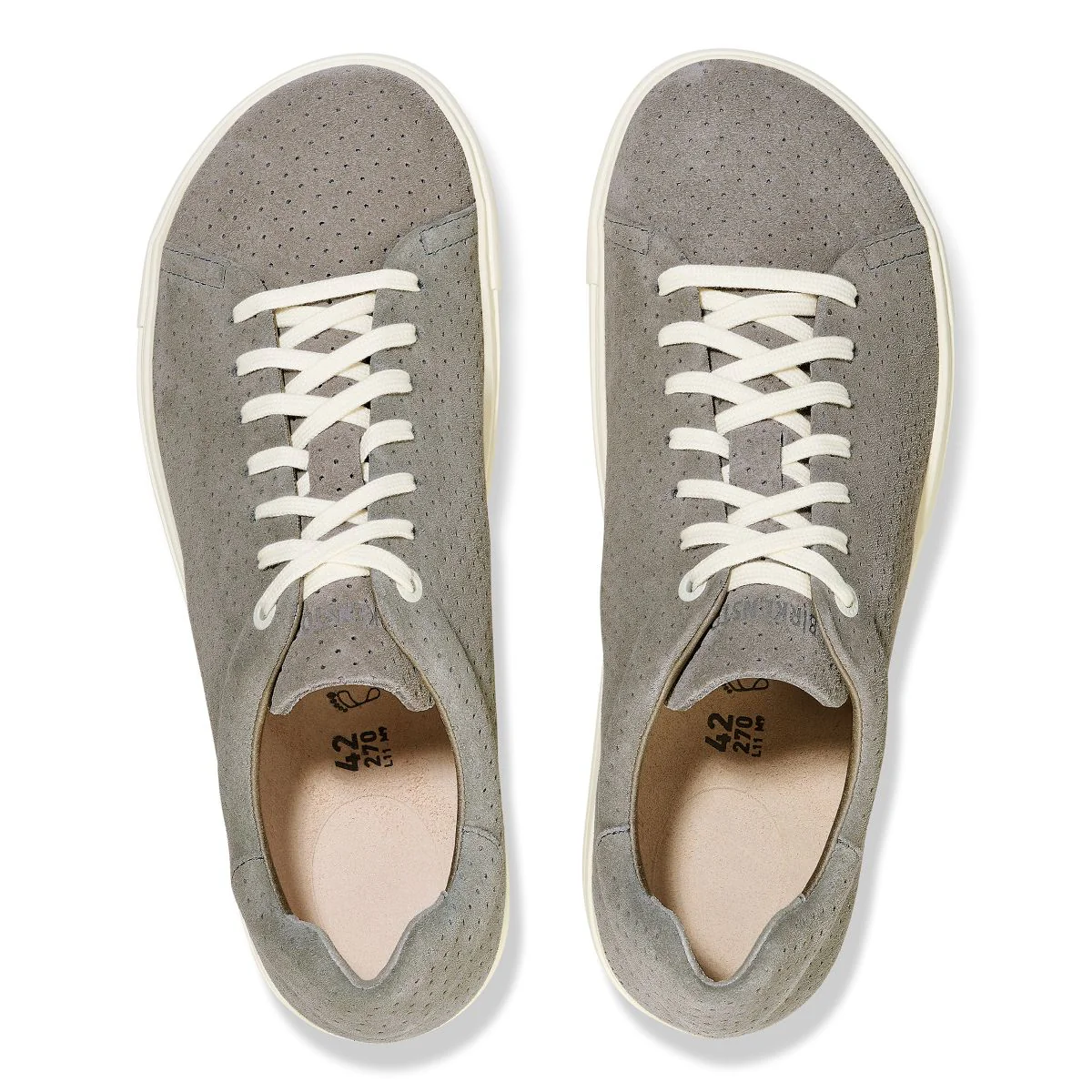 Birkenstock Bend Suede Lace-Up Sneaker — Stone Dotted (Women’s) - Image 3