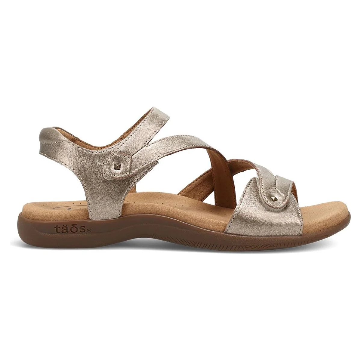 Big Time Slip On Sandal in Champagne - Image 2
