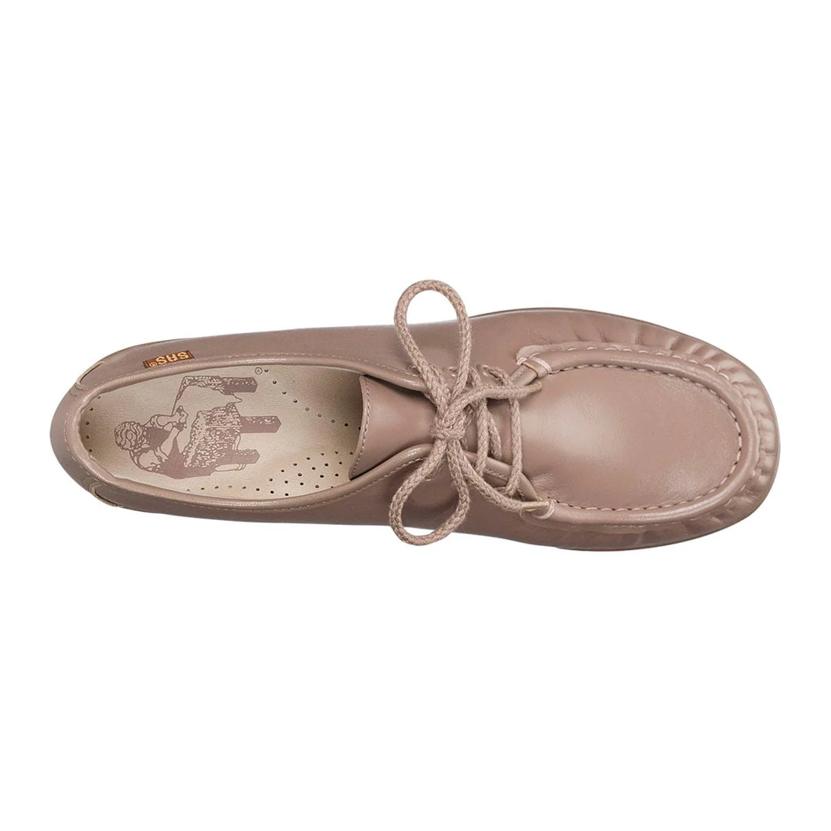 SAS Bounce Women's Lace Up Moc in Mocha - Image 3