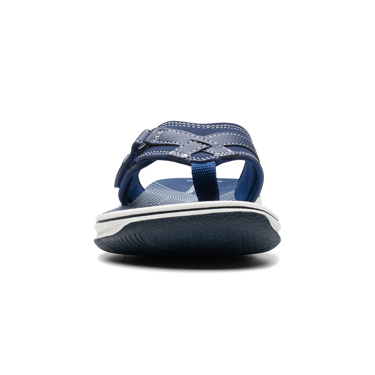 Clarks Breeze Sea Women's Thong Sandals in Navy - Image 2