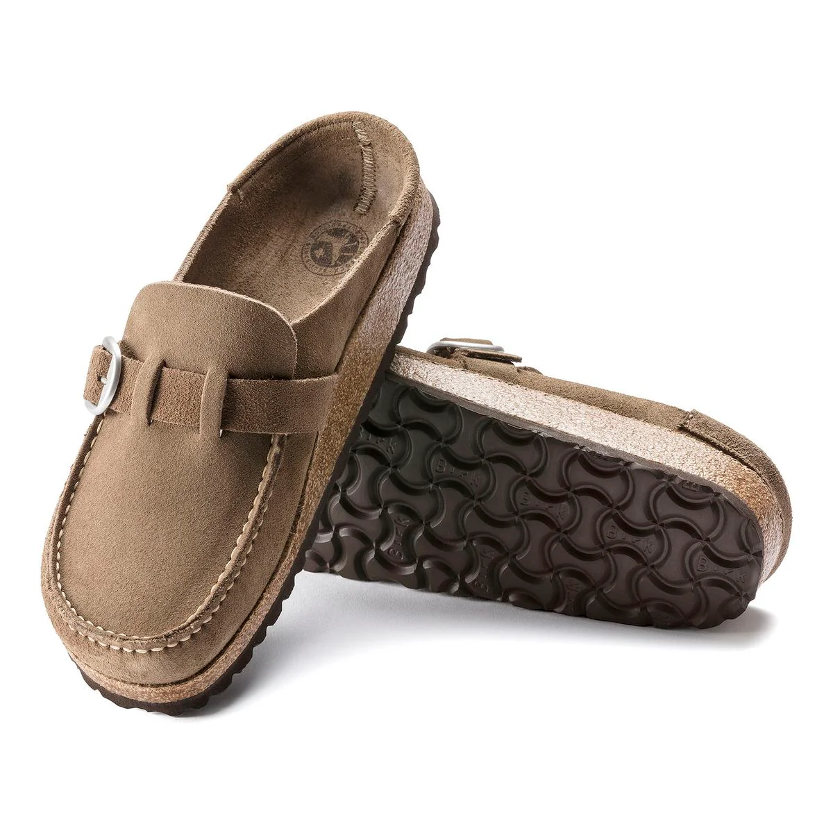 Birkenstock Buckley Clog – Gray/Taupe - Image 3