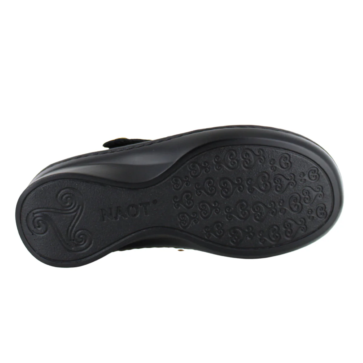Naot Cadence 3-Strap Sandal in Black - Image 5