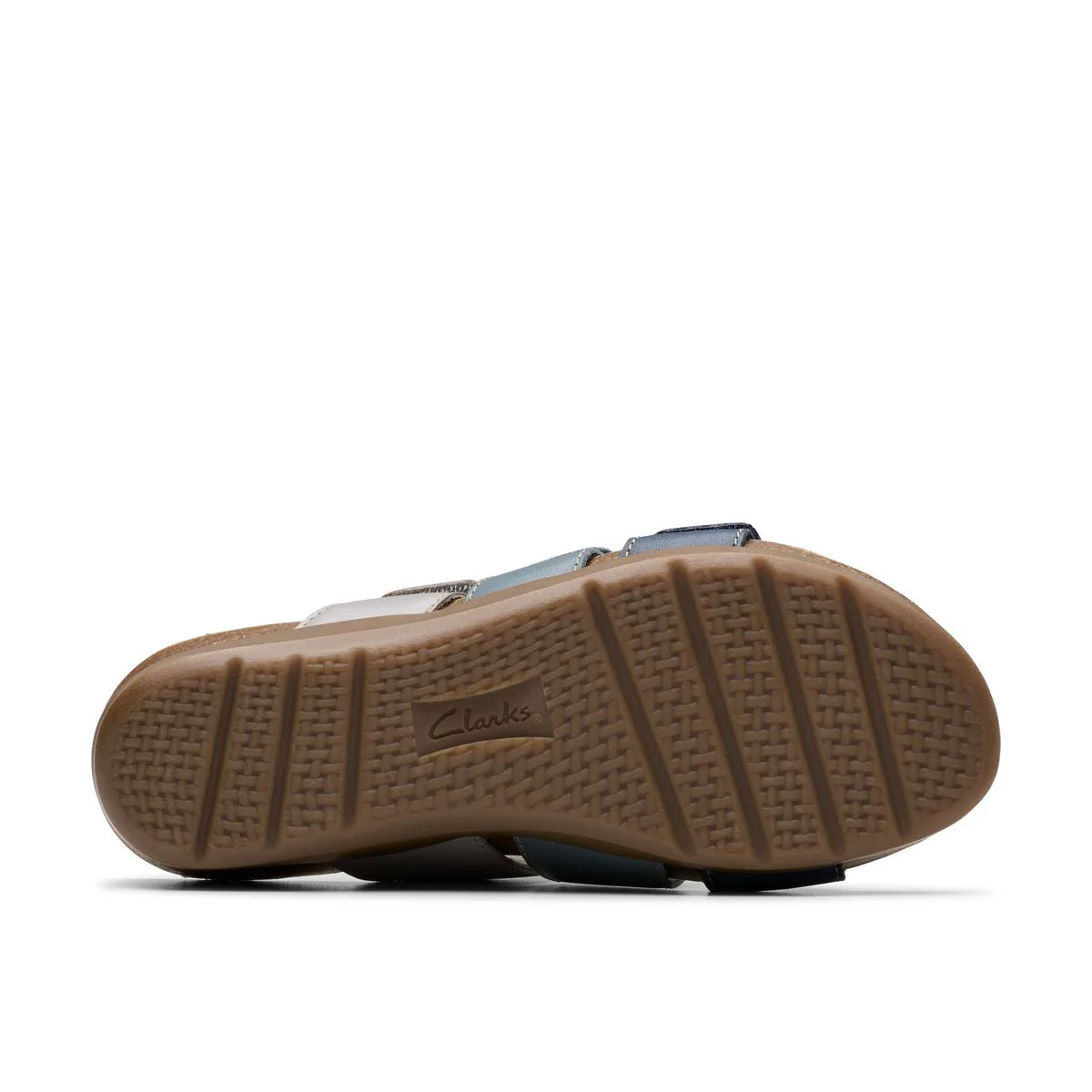 Clarks Calenne Lily Women’s Leather Sandals in Navy - Image 4