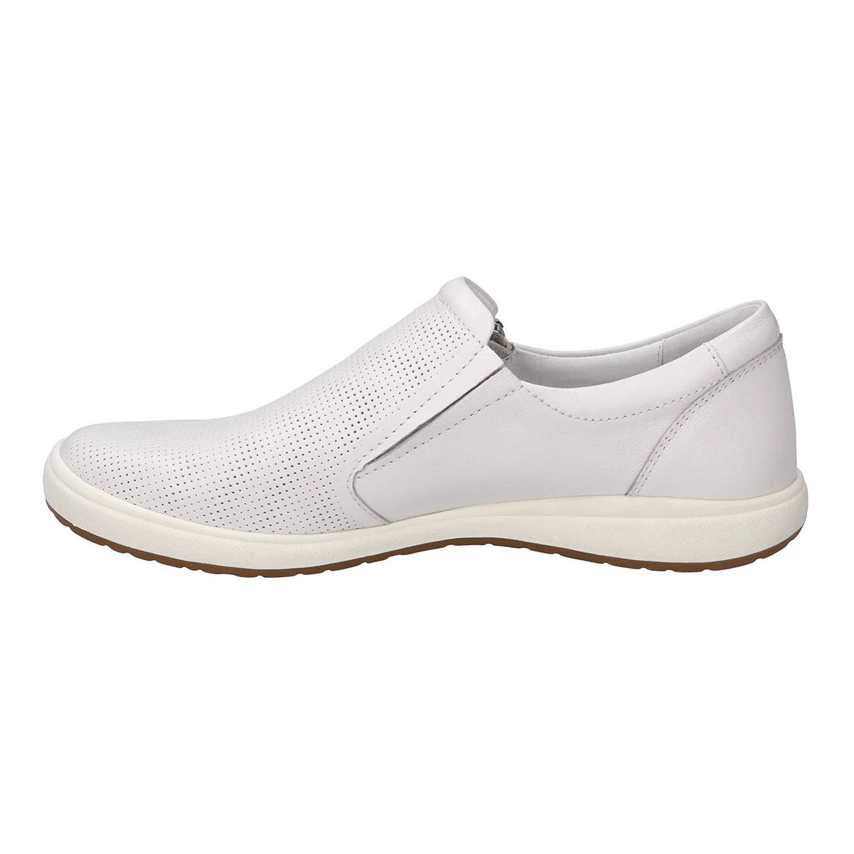 Josef Seibel Caren 22 Women's Slip-On Sneaker in White - Image 3