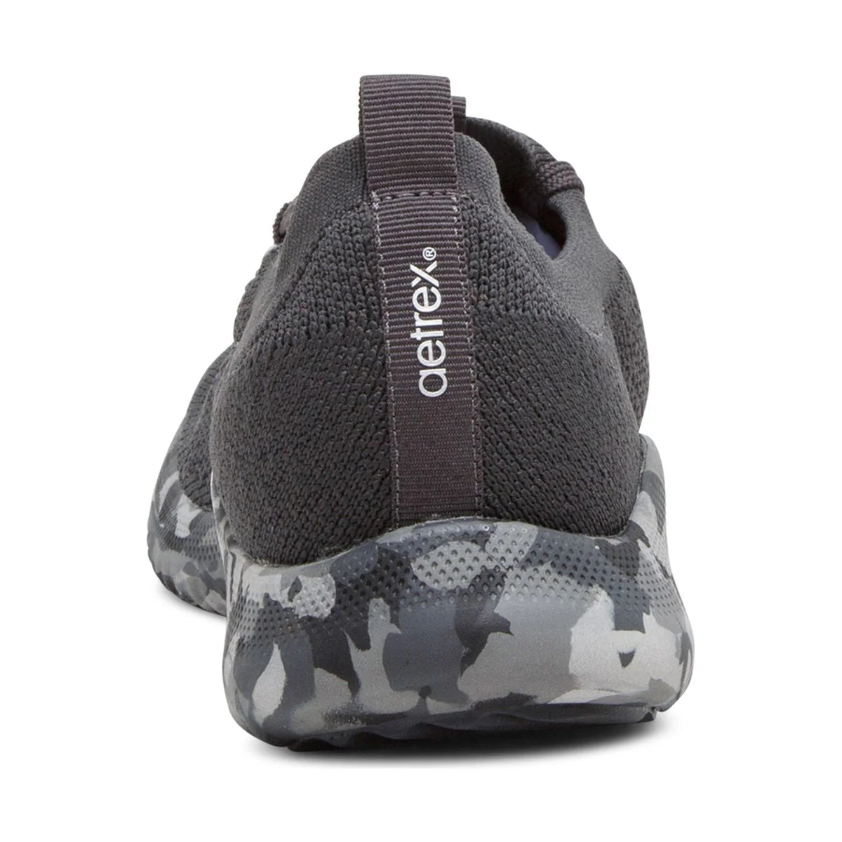 Aetrex Carly Women's Arch Support Sneakers In Charcoal Camo - Image 3