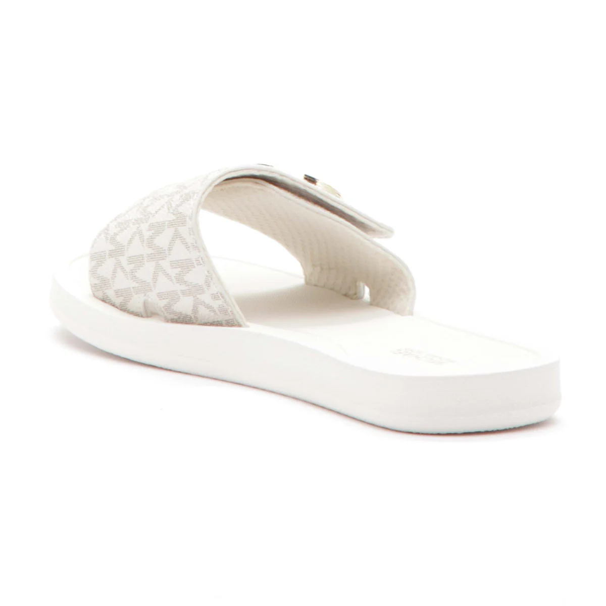 Michael Kors Charm Slide Sandal with iconic MK pattern - Image 4
