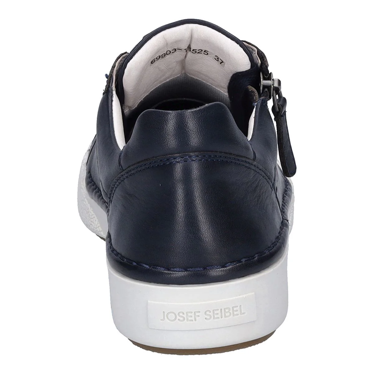 Josef Seibel Claire 03 Women's Side-Zip Sneaker in Indigo - Image 5