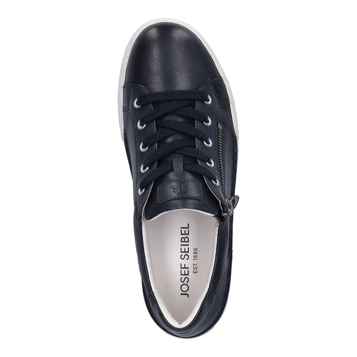 Josef Seibel Claire 03 Women's Side-Zip Sneaker in Indigo - Image 6