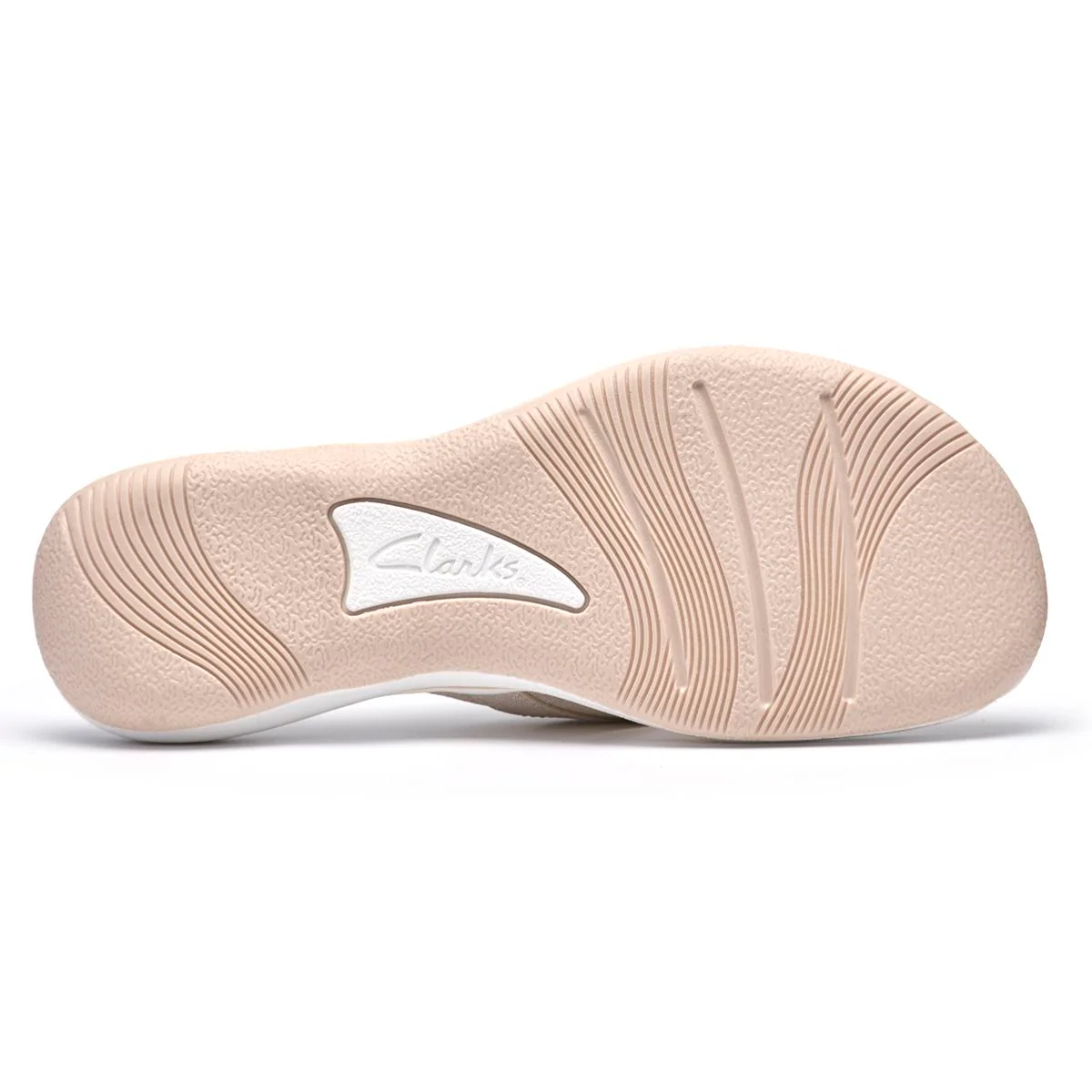 Clarks Breeze Sea Women's Thong Sandals in Soft Gold - Image 6