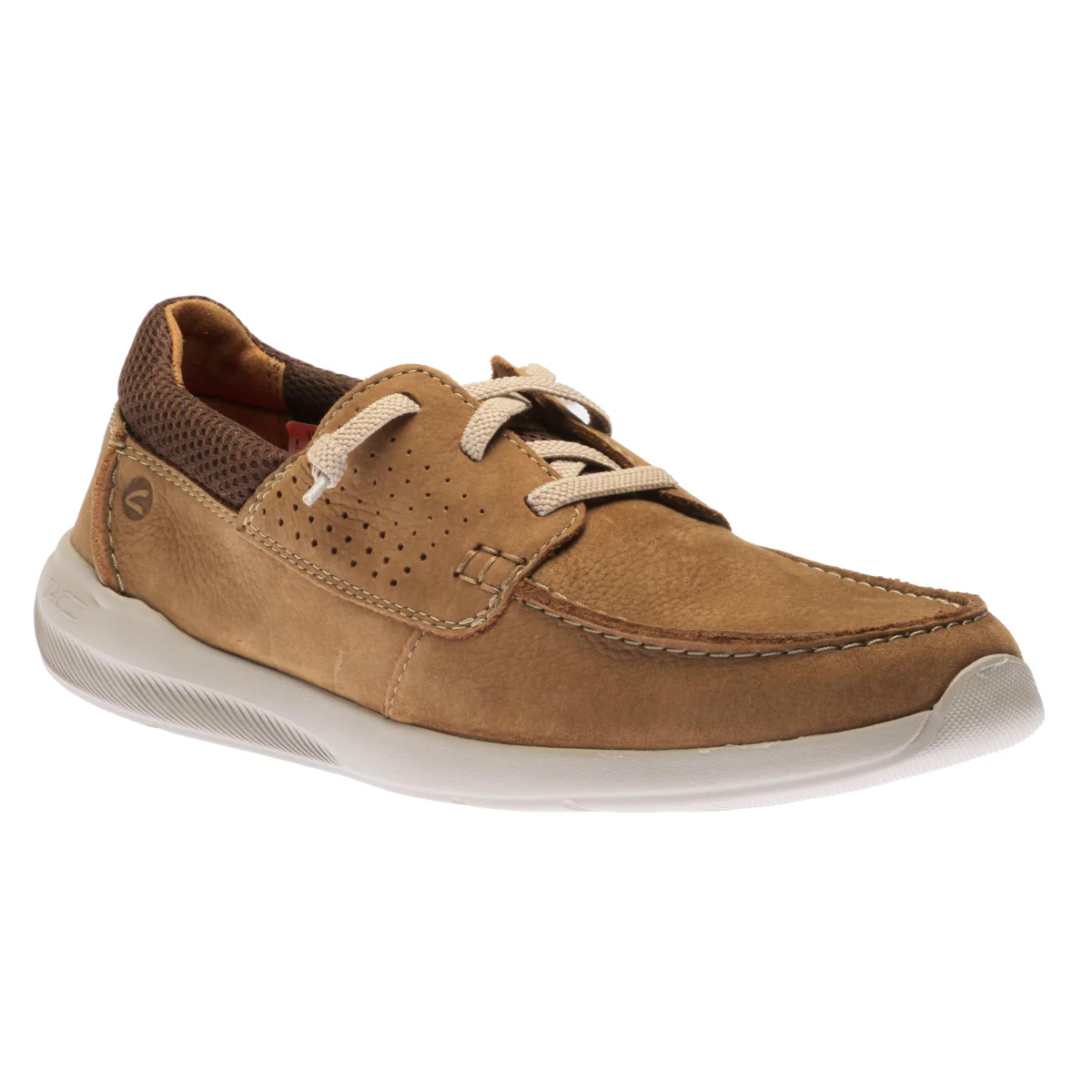 Clarks Gorwin Moc Men's Casual Shoe in Sand