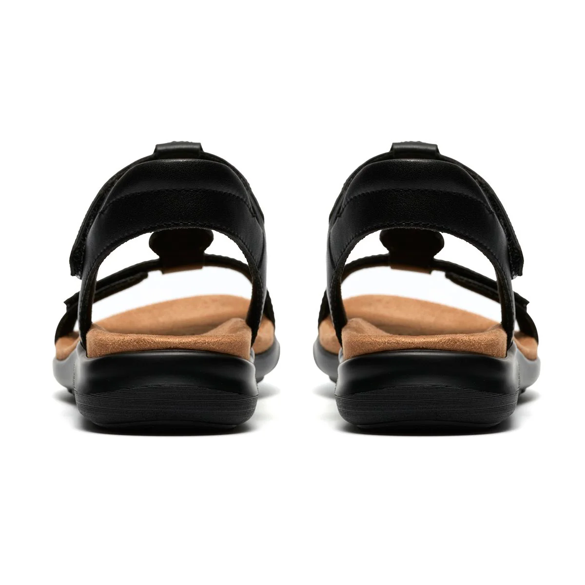Clarks Kitly Gem Flat Women's Sandals in Black - Image 2